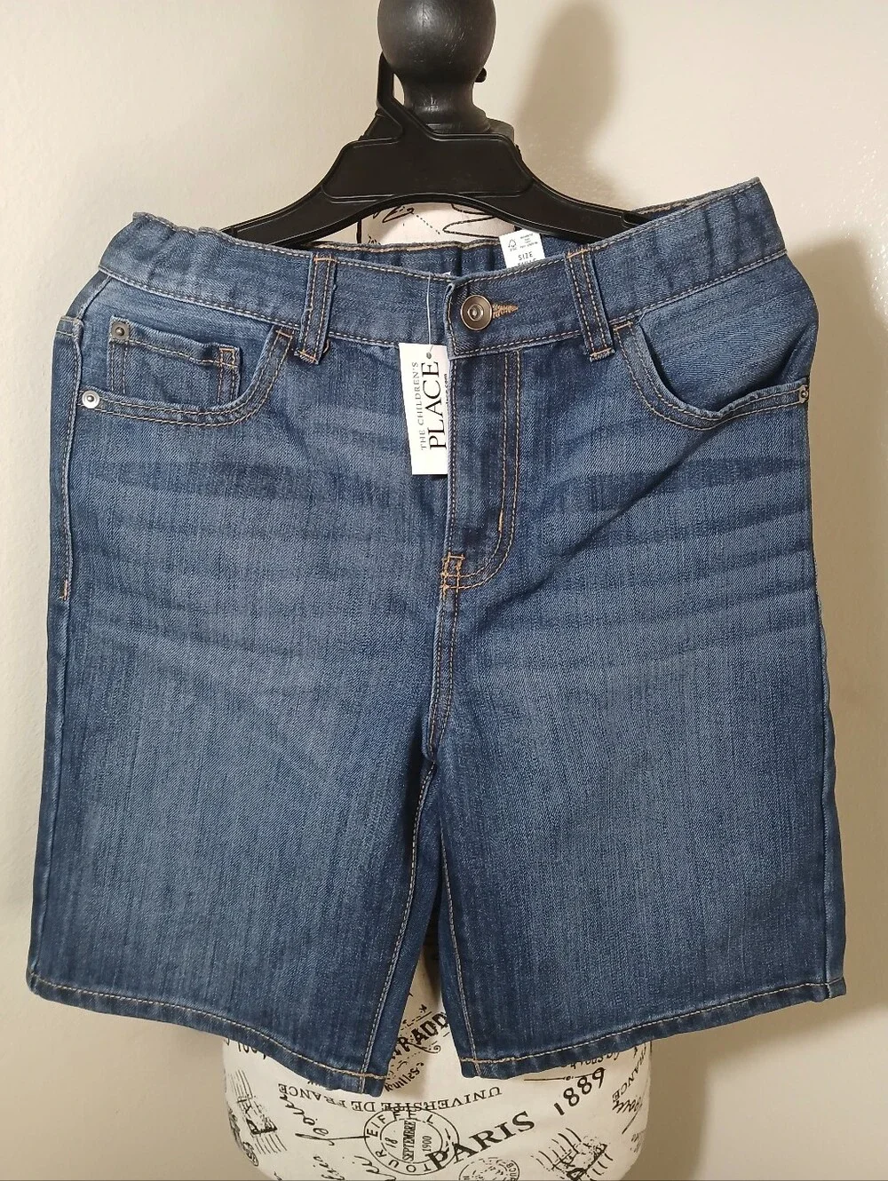 The Children's Place Blue Denim Bermuda Shorts